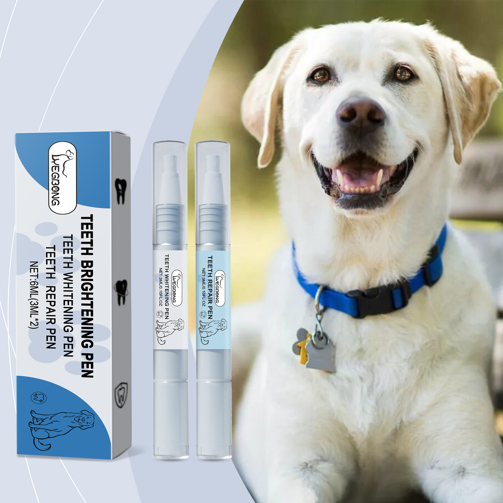 Teeth Whitening Pens - Zestaw do wybielania zębów dla psów